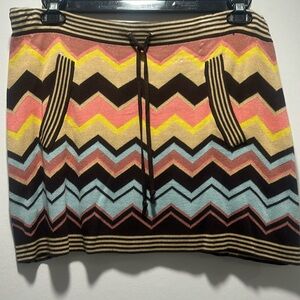 Missoni knit skirt